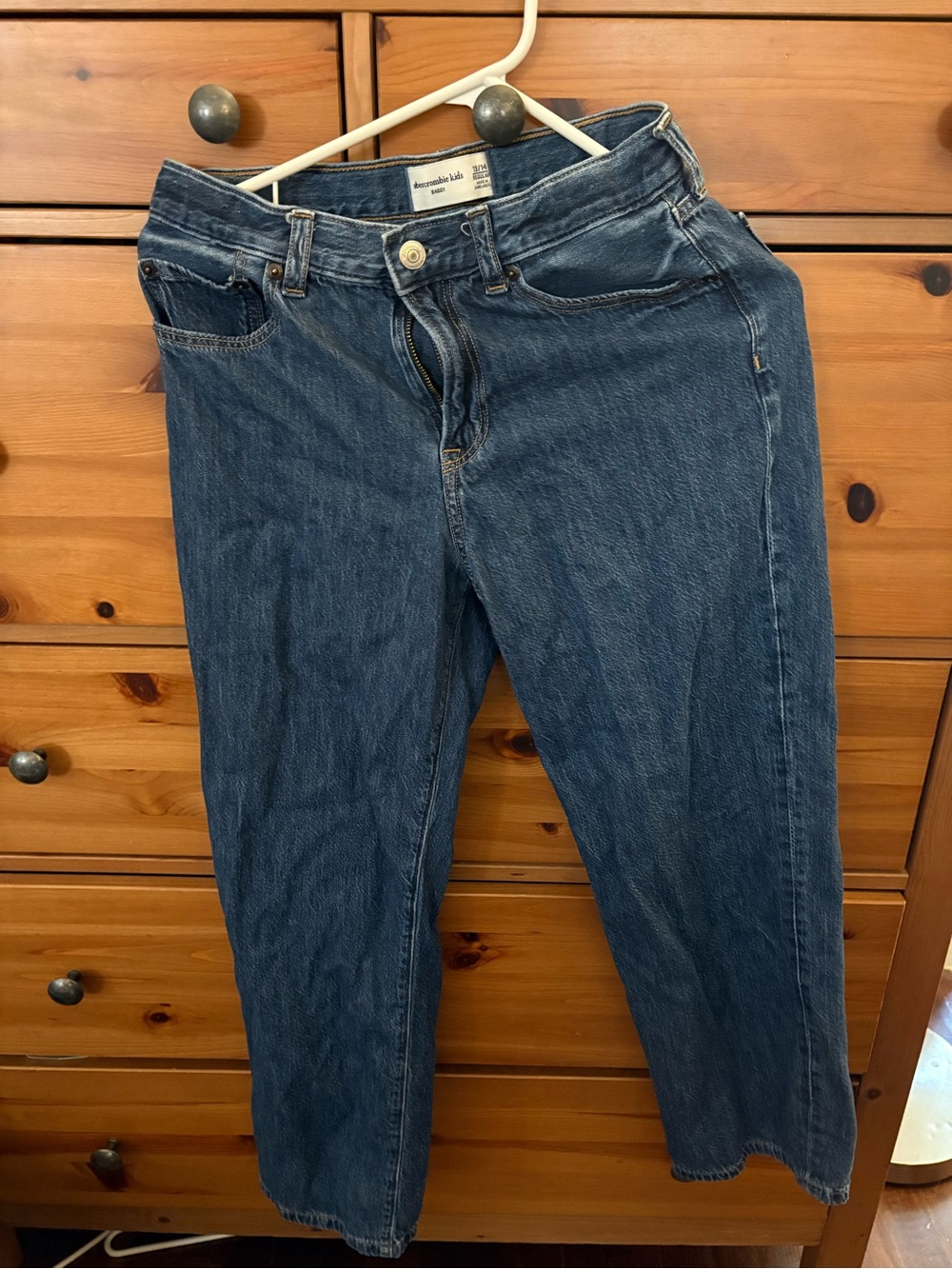 abercrombie kids Straight Leg Blue Denim Jeans